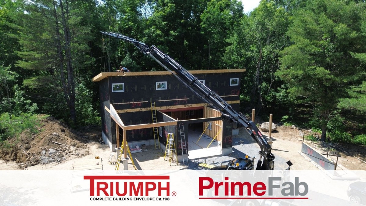 Triumph Announces Launch of PrimeFab - Muskoka Beach Module Home Image